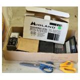 VINTAGE CALCULATOR, TESTERS, WEATHER RADIO & MORE