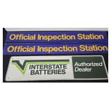 INTERSTATE BATTERIES SIGN & AUTOMOTIVE SIGN
