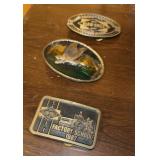 (3) VINTAGE BELT BUCKLES (ALT LOCATION)