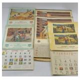 1940'S & 1950'S GAS STATION CALENDARS PHILLIPS 66