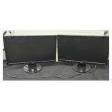 (2) ASUS MONITORS