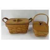 LONGABERGER TEA & AMERICAN CANCER SOCIETY BASKETS