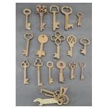ASSTD CAST IRON KEYS