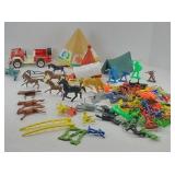 ASSTD PLASTIC COWBOYS & NATIVE AMERICANS & MORE