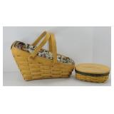LONGABERGER COLLECTORS CLUB HARMONY BASKET