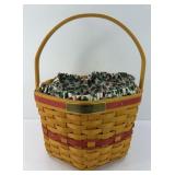 LONGABERGER 1997 SNOWFLAKE BASKET