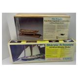 (2) WOOD SHIP MODELS