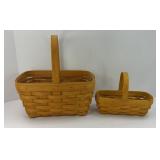 LONGABERGER MARKET & HORIZON OF HOPE BASKET