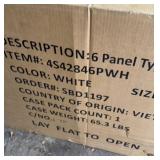 NEW SPLIT PANEL BARN STYLE DOORS (ALT LOCATION)