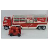 COCA COLA SEMI & AUBURN FORKLIFT