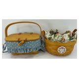 LONGABERGER MOTHERS DAY BASKET & CHILDS PURSE