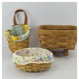 LONGABERGER GATEHOUSE, HORIZON OF HOPE & ROCKER