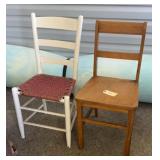 SCHOOL & RUSH SEAT CHAIRS (ALT LOCATION)