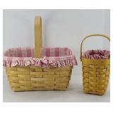 LONGABERGER MEDIUM CHORE & AMERICAN CANCER