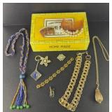 ASSTD VINTAGE COSTUME JEWELRY