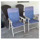 (4) PATIO CHAIRS (ALT LOCATION)