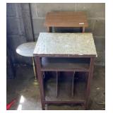 RECORD CABINET & (2) TABLES (ALT LOCATION)