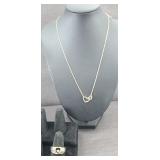 STERLING SILVER RING & NECKLACE