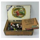 VINTAGE MARBLES & SHOOTERS