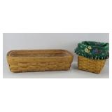 LONGABERGER BREAD & BERRY BASKETS