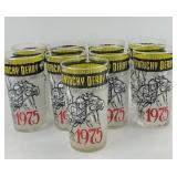 (9) 1975 KENTUCKY DERBY GLASSES