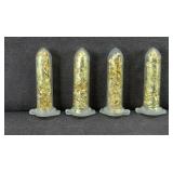 (4) GOLD FLAKES TUBES