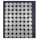 (63) BUFFALO NICKELS W/ CLEAR DATES