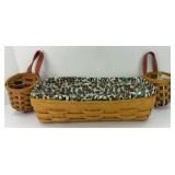 LONGABERGER HOLIDAY SWEETS & BREAD BASKET
