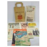 VINTAGE ADVERTISING & TRAVEL BROCHURES