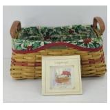 LONGABERGER CHRISTMAS TRADITIONS BASKET