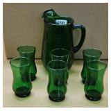 EMERALD GREEN WATER SET BY ANCHOR