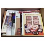 BOX OF CROSS STITCH MAGAZINES
