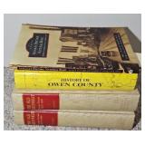 (4) INDIANA HISTORY BOOKS