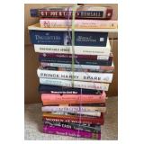 BIOGRAPHIES, HISTORY, NOVELS BOOKS