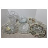 NEAR CUT VASE, SERVING DISHES & MORE