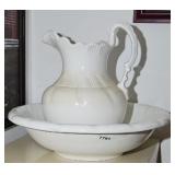 WATER PITCHER W/ BOWL