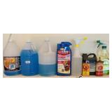 VINTAGE OIL CANS, WASHER FLUID, MORE