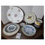 COALPORT CHINA SERVING PLATTER & MORE