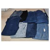 (8) PAIRS OF LADIES JEANS