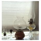 (4) OIL LAMPS