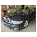 2002 SAAB 9-3 CONVERTIBLE COUPE CAR