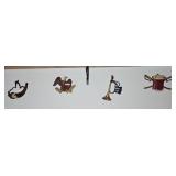 (4) SEXTON METAL DECOR