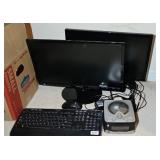 GE CD/RADIO, COMPUTER MONITORS & MORE
