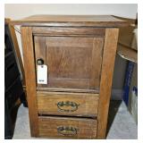 OAK HOTEL NIGHTSTAND