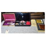 COSTUME JEWELRY & JEWELRY BOXED