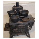 CAST IRON QUEEN CHILDS STOVE