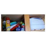 PLASTIC WRAP, PLATES, MORE