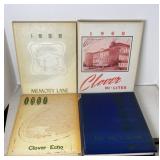 57-60 CLOVERDALE HIGH SCHOOL YEARBOOKS