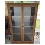 BOOKCASE W/ DOORS