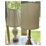 (2) TABLE LAMPS